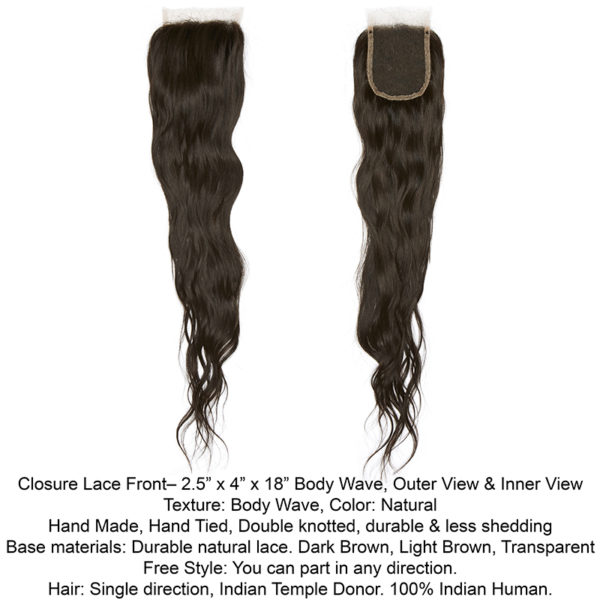 Body Wave Closure Lace Front